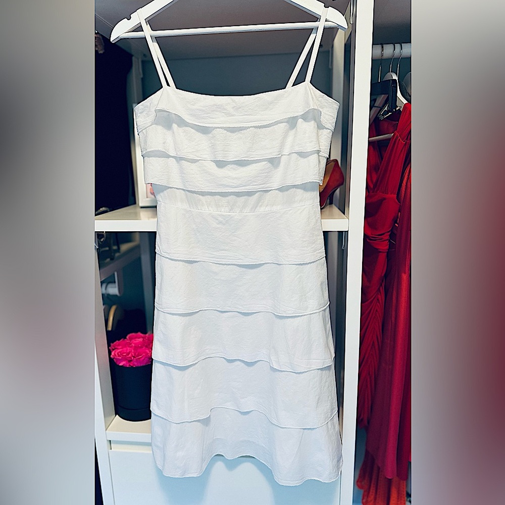 BCBGMaxAzria Tiered Midi Dress